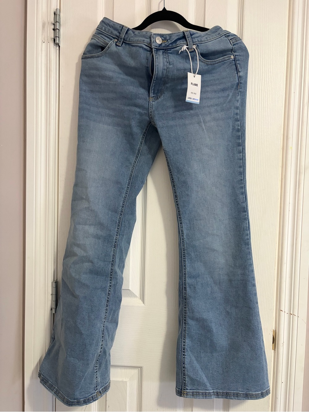 Urban Outfitters Light Blue Kids' Flare Jeans